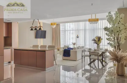 Apartment - 2 Bedrooms - 3 Bathrooms for rent in MAG 218 - Dubai Marina - Dubai