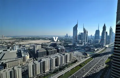 شقة - 3 غرف نوم - 3 حمامات للايجار في برج بارك - شارع الشيخ زايد - دبي