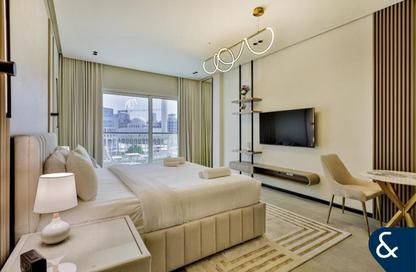 Apartment - Studio - 1 Bathroom for rent in Burj View Residence - Arjan - Dubai