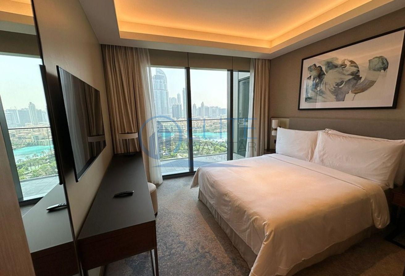 Burj Khalifa Fountain view | high floor | vacant photo 5