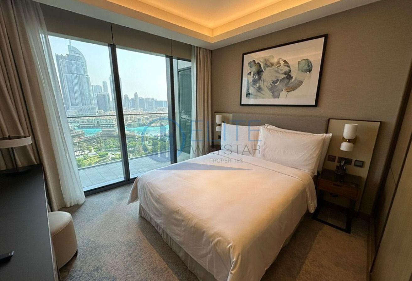 Burj Khalifa Fountain view | high floor | vacant photo 6