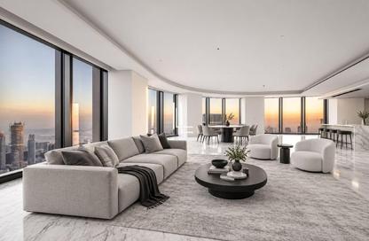 Half Floor - 4 - 5 for rent in IL Primo - Opera District - Downtown Dubai - Dubai