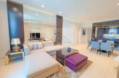 شقة - 3 غرف نوم - 4 حمامات للايجار في برج أبر كريست - وسط مدينة دبي - دبي