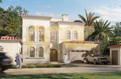 Villa - 5 Bedrooms - 6 Bathrooms for sale in Bloom Living - Zayed City (Khalifa City C) - Khalifa City - Abu Dhabi