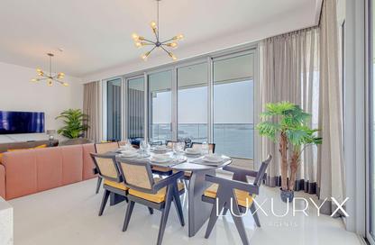 Apartment - 3 Bedrooms - 3 Bathrooms for sale in Beach Isle Tower 2 - Beach Isle - Emaar Beachfront - Dubai Harbour - Dubai