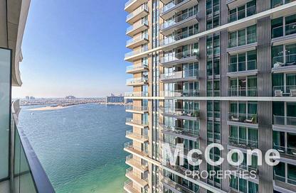 Apartment - 1 - 1 for rent in Beach Vista Tower 2 - Beach Vista - Emaar Beachfront - Dubai Harbour - Dubai
