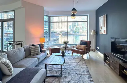 Apartment - 1 Bedroom - 2 Bathrooms for rent in Bonaire Tower - Park Island - Dubai Marina - Dubai