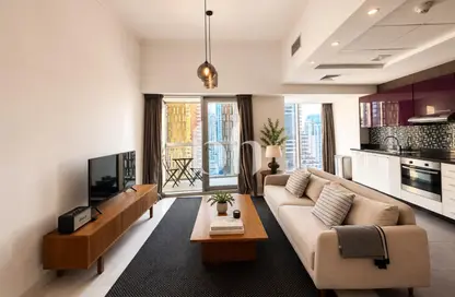 Apartment - 1 Bedroom - 2 Bathrooms for rent in Cayan Tower - Dubai Marina - Dubai