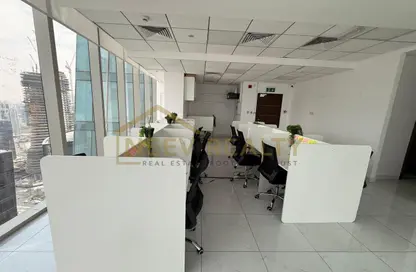 Office Space - Studio - 1 Bathroom for rent in The Prism - Business Bay - Dubai