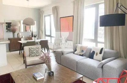 شقة - غرفة نوم - 2 حمامات للايجار في برج مانشستر - دبي مارينا - دبي