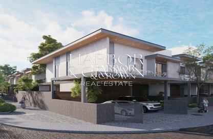 Villa - 4 - 6 for sale in Pinewood Estates Homes - Jumeirah Golf Estates - Dubai