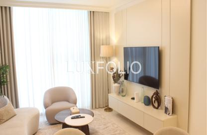 Apartment - 1 - 1 for rent in Palace Beach Residence Tower 2 - Palace Beach Residence - Emaar Beachfront - Dubai Harbour - Dubai