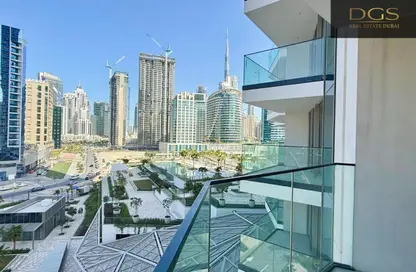 Apartment - Studio - 1 Bathroom for rent in Peninsula Three - Peninsula - Business Bay - Dubai