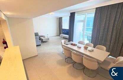 Apartment - 2 Bedrooms - 4 Bathrooms for rent in Al Bateen Residences - Jumeirah Beach Residence - Dubai