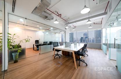 Office Space - Studio - 1 Bathroom for rent in Silver Tower (Ag Tower) - JLT Cluster I - Jumeirah Lake Towers - Dubai