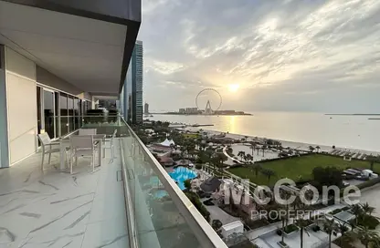 Apartment - 2 Bedrooms - 4 Bathrooms for rent in 1 JBR - Jumeirah Beach Residence - Dubai