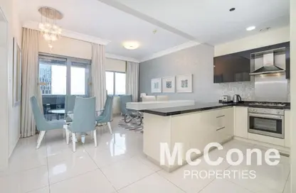 Apartment - 1 Bedroom - 2 Bathrooms for rent in DAMAC Maison Dubai Mall Street (The Signature) - Burj Khalifa Area - Downtown Dubai - Dubai