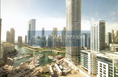 شقة - غرفة نوم - 1 حمام للايجار في برج إسكان - دبي مارينا - دبي