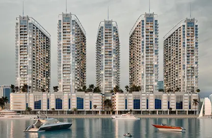 Apartment - 2 Bedrooms - 3 Bathrooms for sale in Ajman Creek Towers - Al Rashidiya 1 - Al Rashidiya - Ajman