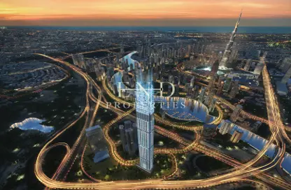 Apartment - 2 Bedrooms - 3 Bathrooms for sale in Burj Binghatti Jacob  and  Co - Business Bay - Dubai