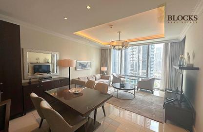 Apartment - 1 - 2 for rent in The Address Residence Fountain Views 2 - The Address Residence Fountain Views - Downtown Dubai - Dubai