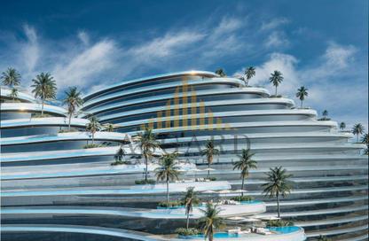 Retail - Studio - 2 Bathrooms for sale in Binghatti Skyflame 1 - Binghatti Skyflame - Majan - Dubai