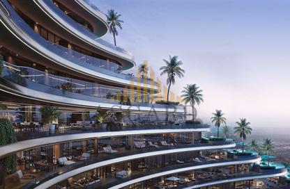 Retail - Studio - 2 Bathrooms for sale in Binghatti Skyflame 1 - Binghatti Skyflame - Majan - Dubai