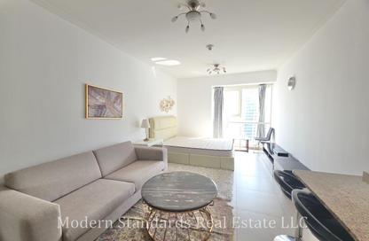 Apartment - Studio - 1 Bathroom for rent in Goldcrest Executive - JLT Cluster C - Jumeirah Lake Towers - Dubai
