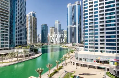 شقة - 1 حمام للايجار في برج أيكون 1 - (JLT) مجمع M - أبراج بحيرات الجميرا - دبي