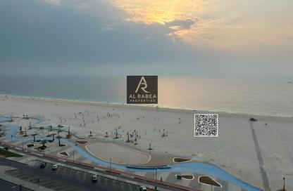 Apartment - 2 Bedrooms - 3 Bathrooms for rent in Corniche Tower - Ajman Corniche Road - Ajman