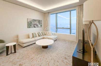 Apartment - 1 Bedroom - 2 Bathrooms for rent in The Palm Tower - Palm Jumeirah - Dubai