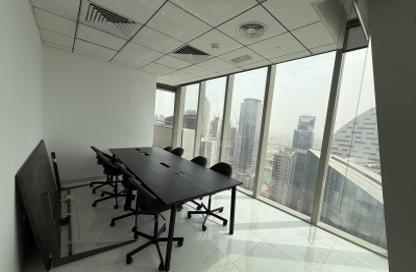 Office Space - Studio - 1 Bathroom for rent in The Prism - Business Bay - Dubai