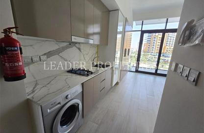 Apartment - Studio - 1 Bathroom for rent in Azizi Riviera 1 - Azizi Riviera - Meydan One - Meydan - Dubai