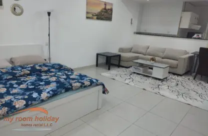 Apartment - Studio - 1 Bathroom for rent in Al Khail Heights - Al Quoz - Dubai