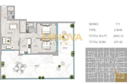 Apartment - 2 Bedrooms - 2 Bathrooms for sale in Al Aamra Tower - Al Amerah - Ajman Apartment - 2 Bedrooms - 2 Bathrooms for sale in Al Aamra Tower - Al Amerah - Ajman
