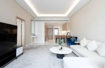 شقة - غرفة نوم - 2 حمامات للايجار في برج النخيل - نخلة جميرا - دبي