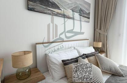 Apartment - Studio - 1 Bathroom for rent in Blue Beach Residence - Ajmal Makan City - Sharjah Waterfront City - Sharjah