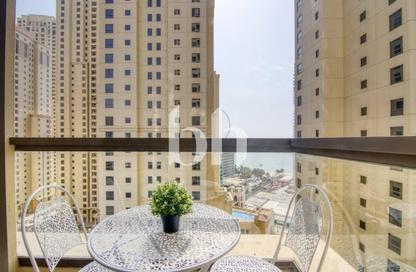 Apartment - 1 Bedroom - 2 Bathrooms for rent in Bahar 6 - Bahar - Jumeirah Beach Residence - Dubai