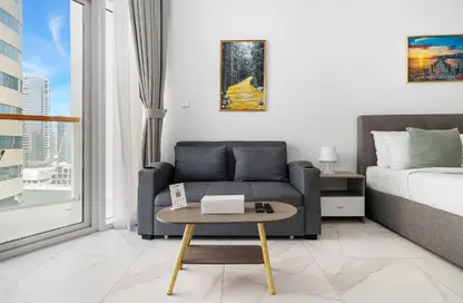 Apartment - Studio - 1 Bathroom for rent in Millennium Binghatti Residences - Business Bay - Dubai