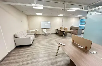Office Space - 1 Bedroom - 1 Bathroom for rent in Millennium Executive Tower - Sheikh Zayed Road - Dubai