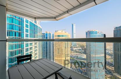 Apartment - 1 - 2 for rent in New Dubai Gate 2 - JLT Cluster A - Jumeirah Lake Towers - Dubai