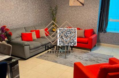 Apartment - 1 Bedroom - 2 Bathrooms for sale in Orient Tower 1 - Orient Towers - Al Bustan - Ajman Apartment - 1 Bedroom - 2 Bathrooms for sale in Orient Tower 1 - Orient Towers - Al Bustan - Ajman