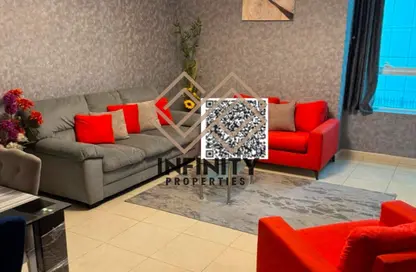 شقة - غرفة نوم - 2 حمامات للبيع في أورينت تاور 1 - أورينت تاور - البستان - عجمان شقة - غرفة نوم - 2 حمامات للبيع في أورينت تاور 1 - أورينت تاور - البستان - عجمان