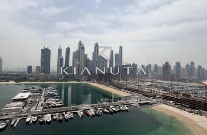 Apartment - 3 Bedrooms - 4 Bathrooms for rent in Marina Vista Tower 2 - Marina Vista - EMAAR Beachfront - Dubai Harbour - Dubai