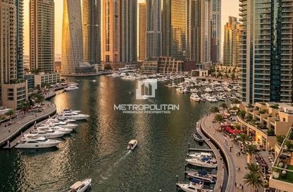 شقة - 3 - 4 للايجار في السحاب 1 - السحاب - دبي مارينا - دبي
