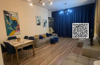 شقة - 2 غرف نوم - 3 حمامات للايجار في أبراج عجمان وان - الصوان - عجمان