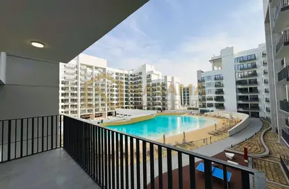 شقة - غرفة نوم - 1 حمام للايجار في عزيزي ميراج - ستوديو سيتي - دبي