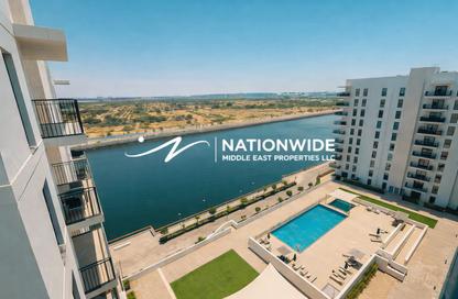 Apartment - Studio - 1 Bathroom for rent in Waters Edge - Yas Island - Abu Dhabi