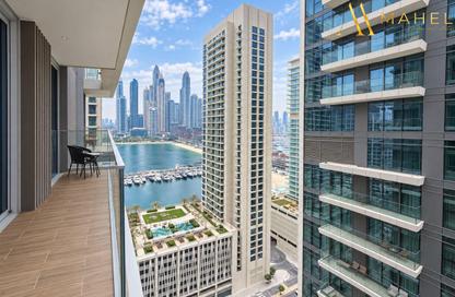 Apartment - 2 - 3 for sale in Beach Isle Tower 1 - Beach Isle - Emaar Beachfront - Dubai Harbour - Dubai