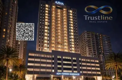 Apartment - 1 Bedroom - 2 Bathrooms for rent in Garden Residences - Emirates City - Ajman